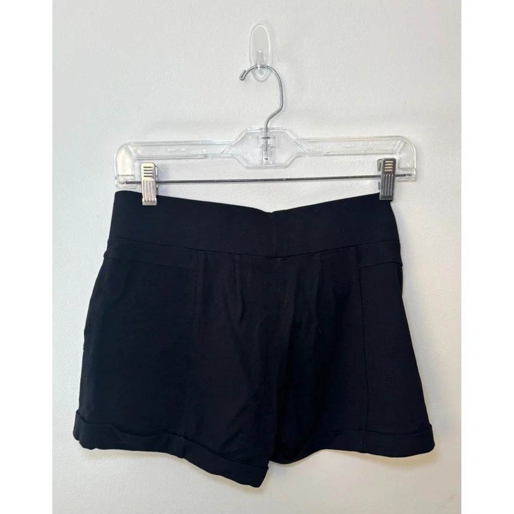Ci Sono Knit Collection Black Shorts Women's Size L Elastic